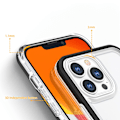 Miniatyrbild 4 av 7: iPhone 12 Pro Skal Clear 3in1 - Svart Svart