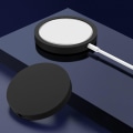 Miniatyrbillede 2 af 4: Silikone etui til Apple Magsafe Charger - Sort Black
