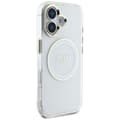 Pikkukuva 4 / 8: Guess Mobilskal till iPhone 16 MagSafe IML Metal Colored Circle - Vit