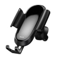 Pikkukuva 2 / 5: BASEUS Future Gravity Car Mount Air Vent musta Black