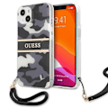 Miniatyrbild 1 av 8: Guess Camo Strap Collection Skal iPhone 13 mini - Svart Svart