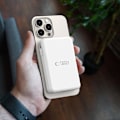 Miniatyrbild 7 av 9: Tech-Protect Magsafe Powerbank 10000mAh PB31 LifeMag - Vit