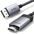 Miniatyrbild 1 av 6: UGreen Kabel DisplayPort Till HDMI 1m - Grå