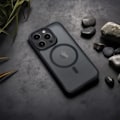 Miniatyrbild 3 av 4: iPhone 14 Plus Mobilskal Magsafe Matte - Svart Svart