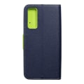 Miniatyrbillede 2 af 7: Fancy Wallet etui til Huawei P Smart 2021 navy/lime