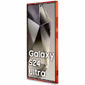 Miniatyrbild 5 av 8: AMG Galaxy S24 Ultra Mobilskal MagSafe Transparent Bicolor - Svart Svart