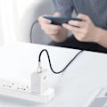 Miniatyrbild 11 av 11: Baseus USB-C till USB-C kabel Cafule Series Metal 100W 5A 2m Svart