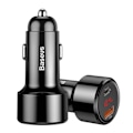 Miniatyrbild 1 av 5: Baseus Magic Series PPS Billaddare 3.0/USB-C PD 45W Svart Svart