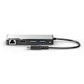 Miniatyrbild 4 av 11: ALOGIC USB-C Fusion MAX 6-i-1-Hubb V2 HDMI, USB, Ethernet och PD – Rymdgrå