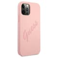 Pikkukuva 4 / 8: Guess iPhone 12 Pro Max Skal Script Vintage - Pinkki Pink