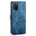 Pikkukuva 2 / 5: Dgming Retro -lompakkokotelo Samsung Galaxy A03s -puhelimelle - sininen Blue