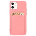 Miniatyrbild 1 av 11: Silicone Korthållare Skal Samsung Galaxy S21 Plus 5G - Rosa Rosa