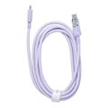 Miniatyrbild 1 av 2: Baseus USB-C till USB-C kabel 2m 100W - Lila