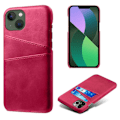 Miniatyrbild 5 av 5: iPhone 14 Plus Skal Korthållare PU Läder - Magenta