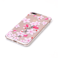 Miniatyrbild 2 av 2: TPU Mobilskal iPhone 7 Plus - Peach Flowers