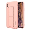 Miniatyrbild 1 av 11: Wozinsky Kickstand Silicone Skal iPhone Xs Max - Rosa Rosa