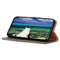 Miniatyrbild 4 av 9: KHAZNEH Textured Plånboksfodral Galaxy A13 4G - Grå