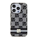 Miniatyrbild 3 av 8: DKNY iPhone 13 Pro Max Mobilskal Magsafe IML Checkered Mono Svart