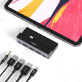 Miniatyrbillede 4 af 5: UGreen 5in1 USB-C HUB 3.2 Gen 1 100 W Grå Grey