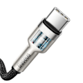 Miniatyrbild 4 av 11: Baseus USB-C till USB-C kabel Cafule Series Metal 100W 5A 2m Svart