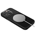 Miniatyrbild 5 av 8: UNIQ iPhone 15 Pro Max Mobilskal Magsafe Keva - Svart