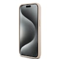 Miniatyrbild 9 av 11: DKNY iPhone 15/14 Plus Mobilskal Läder Mono Stripe & Metal Logo