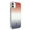 Miniatyrbild 5 av 5: U.S. Polo Assn. Gradient Pattern Collection iPhone 11 Blå Röd Blå