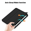 Miniatyrbild 5 av 10: iPad mini 6 (2021) Fodral Tri-Fold PU Läder - Svart Svart