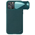 Miniatyrbild 1 av 11: Nillkin iPhone 14 Pro Max Skal CamShield Läder S - Grön