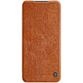 Miniatyrbild 3 av 7: Nillkin Galaxy A13 5G Fodral Qin läder Holster - Brun