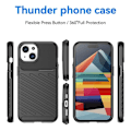 Miniatyrbild 8 av 8: iPhone 15 Mobilskal Twill Thunder - Svart Svart