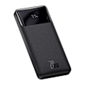 Miniatyrbild 2 av 10: Baseus Digital Display Snabbladdare 10000mAh 20W - Svart Svart