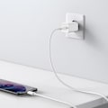 Miniatyrbild 4 av 5: Baseus Super Väggladdare USB-C 25W - Vit