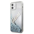 Miniatyrbild 2 av 8: Guess Skal iPhone 12 Mini Glitter Vintage Script - Blå Blå
