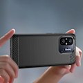 Miniatyrbild 5 av 7: Tech-Protect MXiaomi Redmi 12C Mobiskal Carbon Silicone