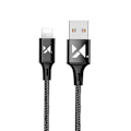 Miniatyrbild 1 av 5: Wozinsky USB Lightning Kabel 1m - Svart Svart
