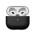 Miniatyrbild 3 av 8: PodSkinz Airpods 3 Skal Artisan Series Läder - Svart Svart