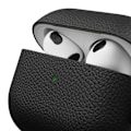 Miniatyrbild 5 av 8: PodSkinz Airpods 3 Skal Artisan Series Läder - Svart Svart