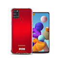 Miniatyrbild 1 av 5: Boom Shockproof Skal till Galaxy A21s Transparent