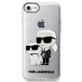Miniatyrbild 2 av 7: Karl Lagerfeld iPhone 7/8/SE 2020 Skal Gliter Karl&Choupette