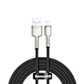 Miniatyrbild 1 av 11: Baseus USB-A till Lightning kabel Cafule Series 2.4A 1m Svart