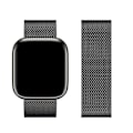 Miniatyrbild 1 av 2: Forcell Apple Watch (38/40/41mm) Armband F-Design - Svart Svart