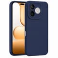 Honor 600 Lite - Matt TPU Mjuk Skal - Mörkblå Mörkblå