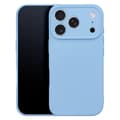 iPhone 18 Pro Max / 17 Pro Max - Silicon Matt TPU Mjuk Skal - Sky Blue Blå