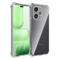 Honor 600 Lite - Bumper Extra Stöttåligt Slim Mjuk Skal Transparent