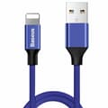 Snabbladdning iPhone Lightning kabel för iPhone / iPad - 120cm Blå
