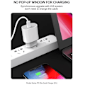 Miniatyrbild 4 av 5: 20W USB-C Snabbladdare PD för iPhone 11/12/13/14, Samsung Vit