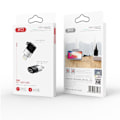 Miniatyrbild 1 av 4: XO microUSB till Lightning Adapter - Laddning / Dataöverföring Svart