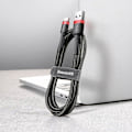 Miniatyrbild 4 av 5: 3m USB-C Snabbladdning Laddningskabel Samsung / Android Baseus Svart