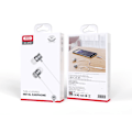 Miniatyrbild 1 av 2: USB-C In-Ear Hörlurar med Mikrofon iPhone 15,16 /Samsung /Android Silver